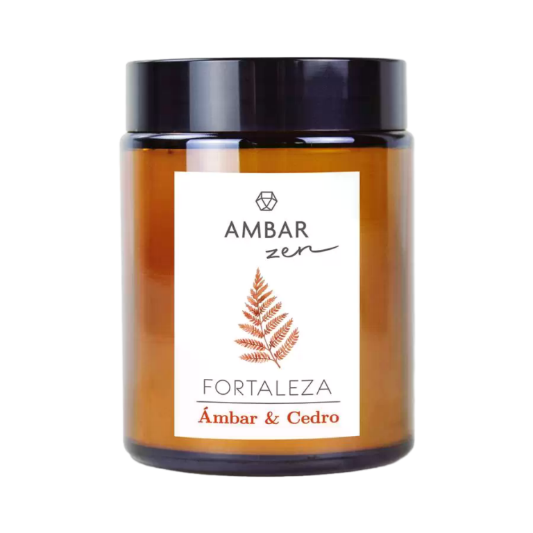 AMBAR ZEN BOUGIE AMBRE ET CÈDRE 125G