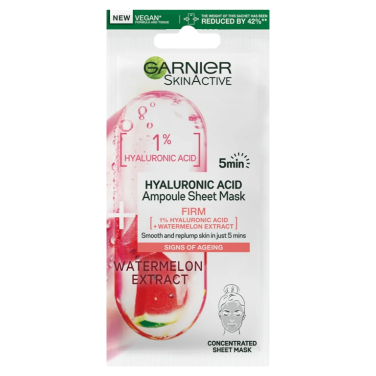 GARNIER MASCARILLA AMPOLLA ACIDO HIA 15G