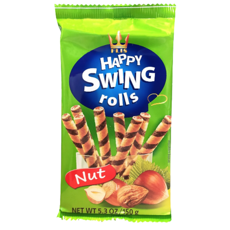 HAPPY SWING ROLLS NOISETTE 150G