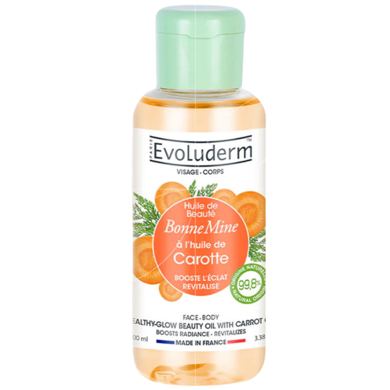 EVOLUDERM HUILE VISAGE & CORPS À LA CAROTTE 100ML