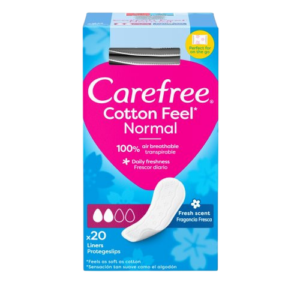 CAREFREE PROTEGE-SLIP ALGODÃO NORMAL 20UN