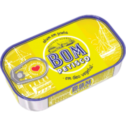 BOM PETISCO ATUM POSTA EM ÓLEO 78G