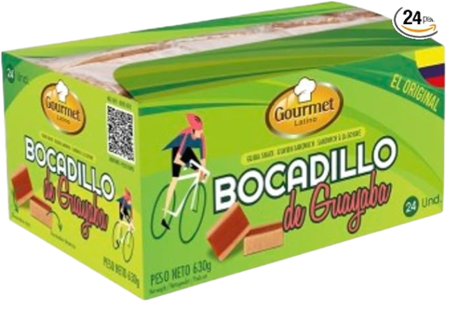GOURMET LATINO BOCADILLO DE GUAYABA 24UD 630G