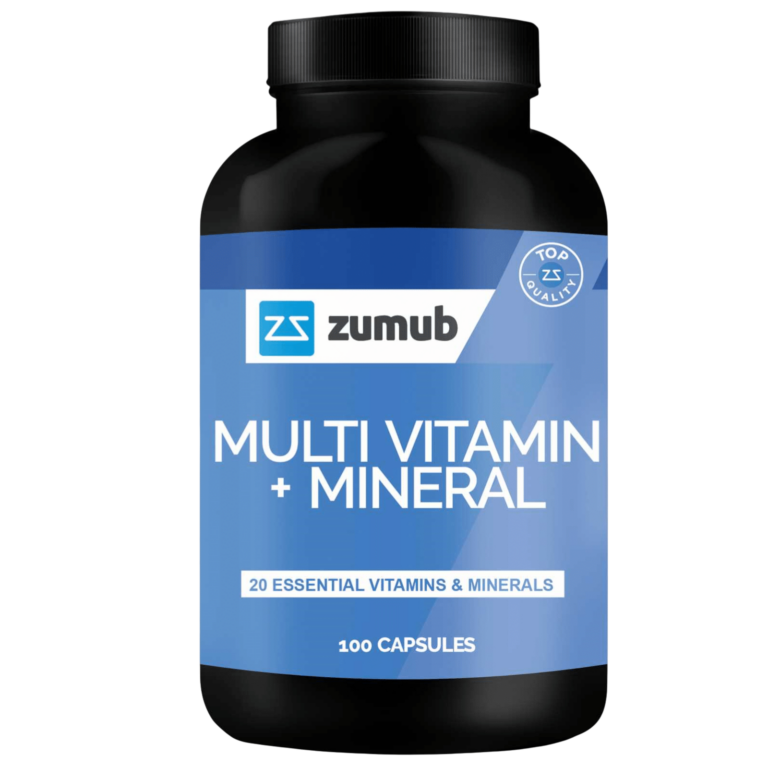 ZUMUB MULTIVITAMÍNICOS 100 CÁPS 92G