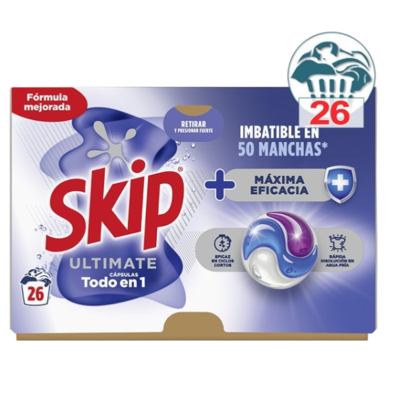 SKIP DET CAPS ULTIMATE MÁXIMA EFICÁCIA 26D
