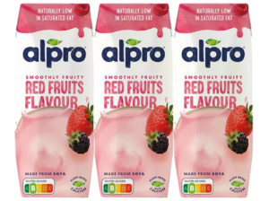 ALPRO BEBIDA VEGETAL DE SOJA E FRUTOS VERMELHOS 3X250ML