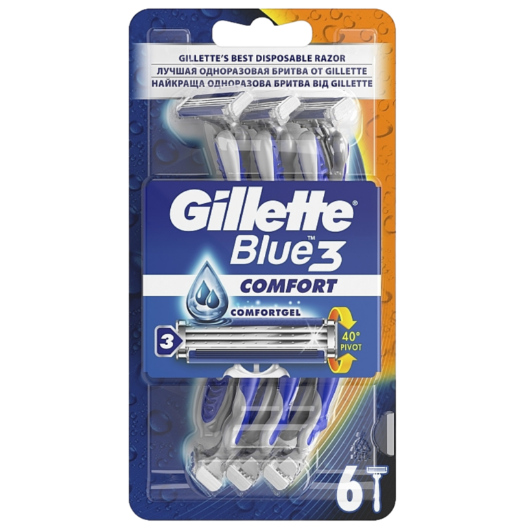 GILLETTE RASOIRS JETABLES BLUE3 COMFORT