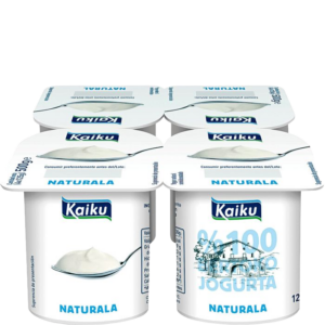 KAIKU YOGUR  NATURAL 4X125G