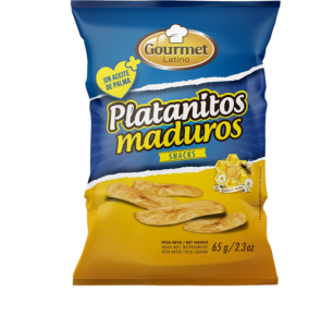 GOURMET LATINO PLATANITOS MADUROS BOLSA 65G