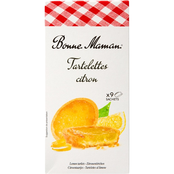 BONNE MAMAN TARTALETAS RELLENAS LIMON 12