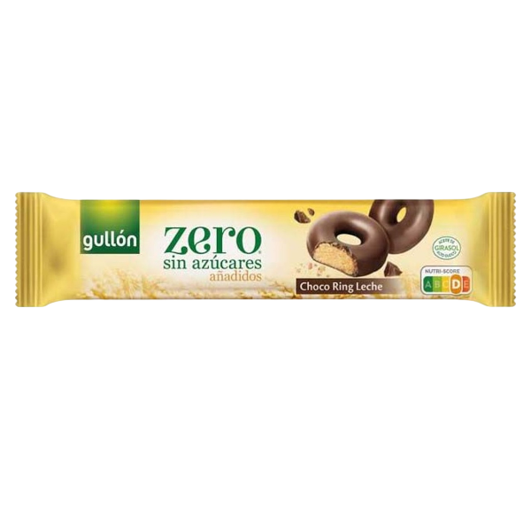 GULLON CHOCO RING LECHE ZERO 128G