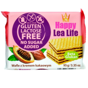 HAPPY LEA BARQUILLO CHOCOLATE SIN GLUTEN 95G