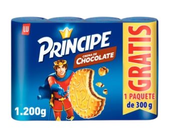 PRINCIPE GALLETA CON CHOCOLATE PACK 1200