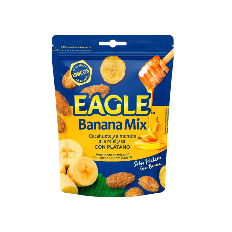 EAGLE MIX DE AMENDOIM BANANA / TROPICAL MIX 75G