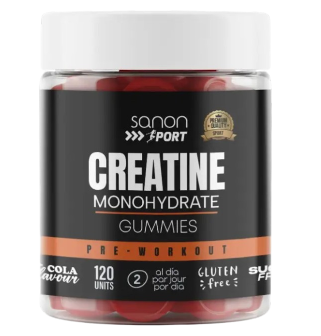 SANON SPORT CREATINA 120 GUMMIES 480G