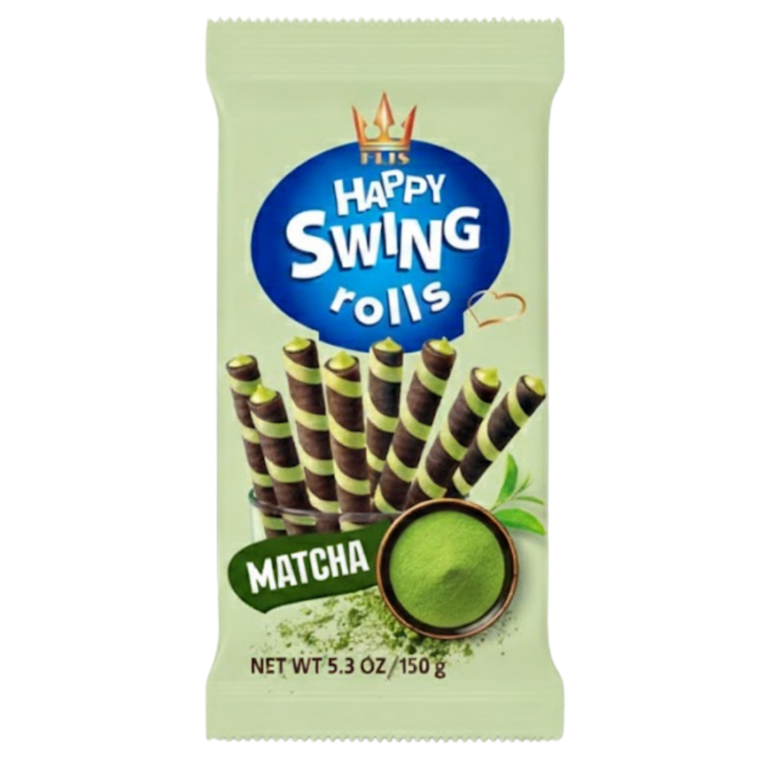 HAPPY SWING ROLLS MATCHA 150G