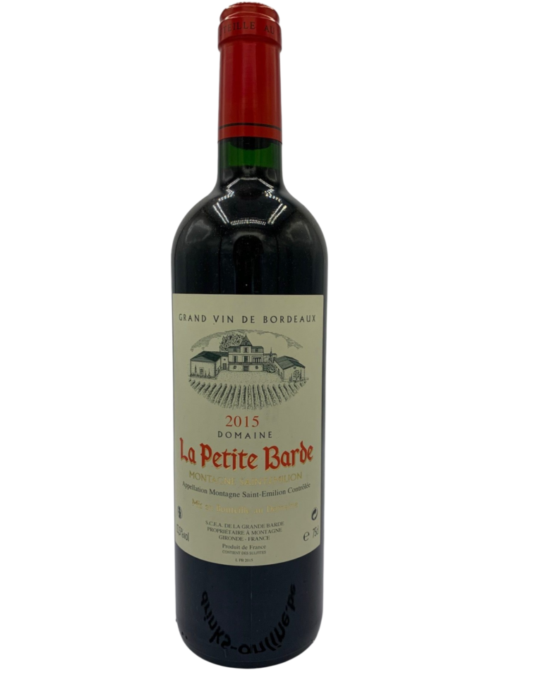 LA PETITE BARBE VIN ROUGE MONTAGNE ST EMILION 75CL