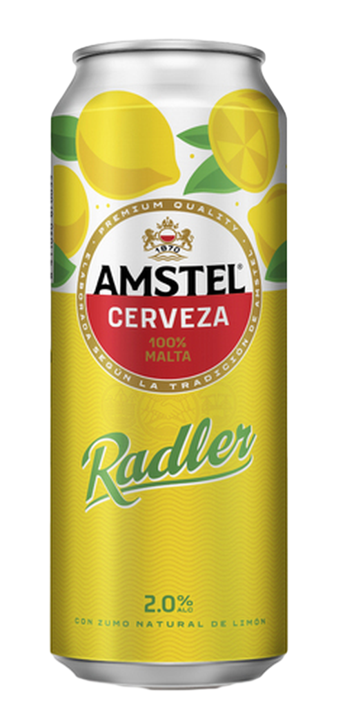 AMSTEL CERVEJA RADLER COM SUMO DE LIMÃO 50CL