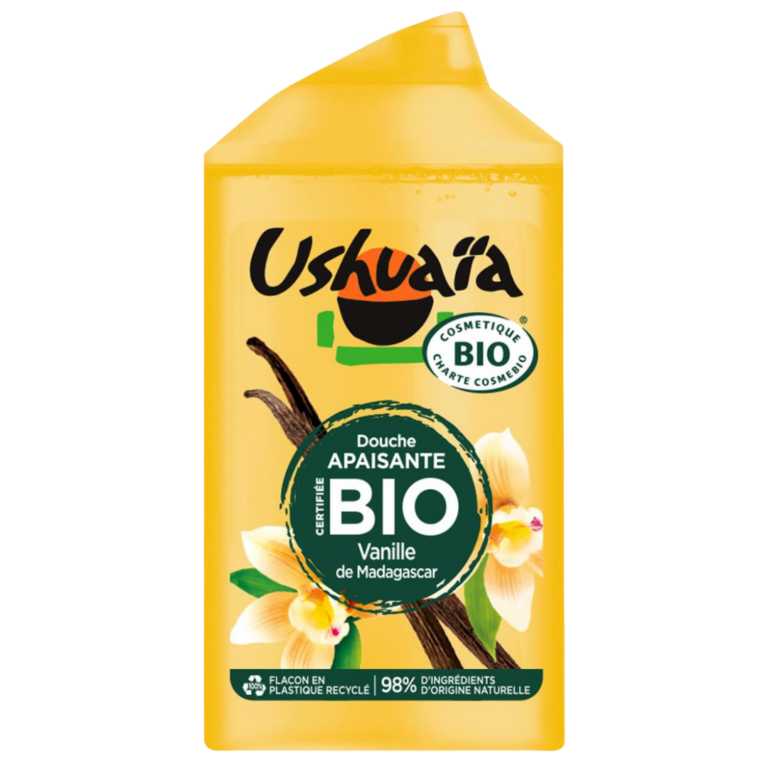 USHUAIA GEL DOUCHE BIO VANILLE 250ML
