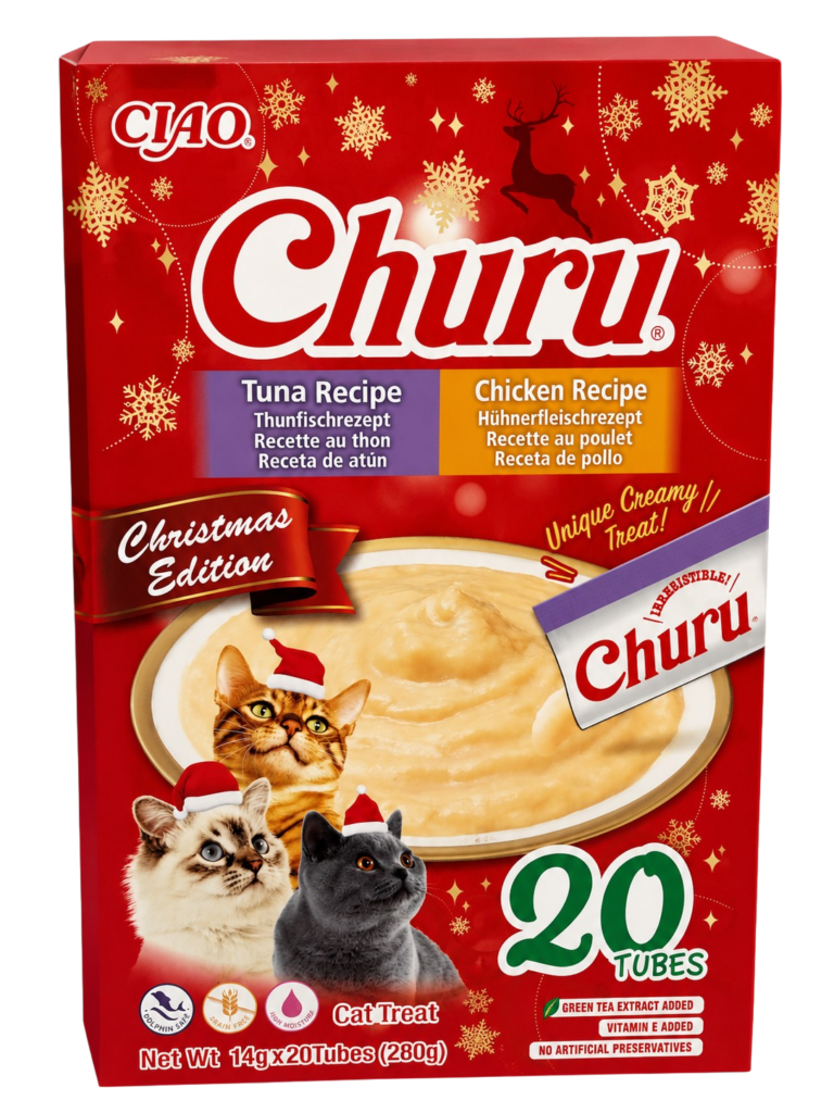 CHURU SNACK MIX GATOS 20X14G