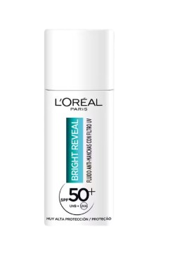L'ORÉAL BRIGHT ANTI MANCHAS CLARO SPF50 50ML