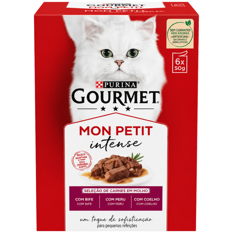 PURINA GOURMET COMIDA HÚMIDA GATO MON PETIT CARNE 6X50G