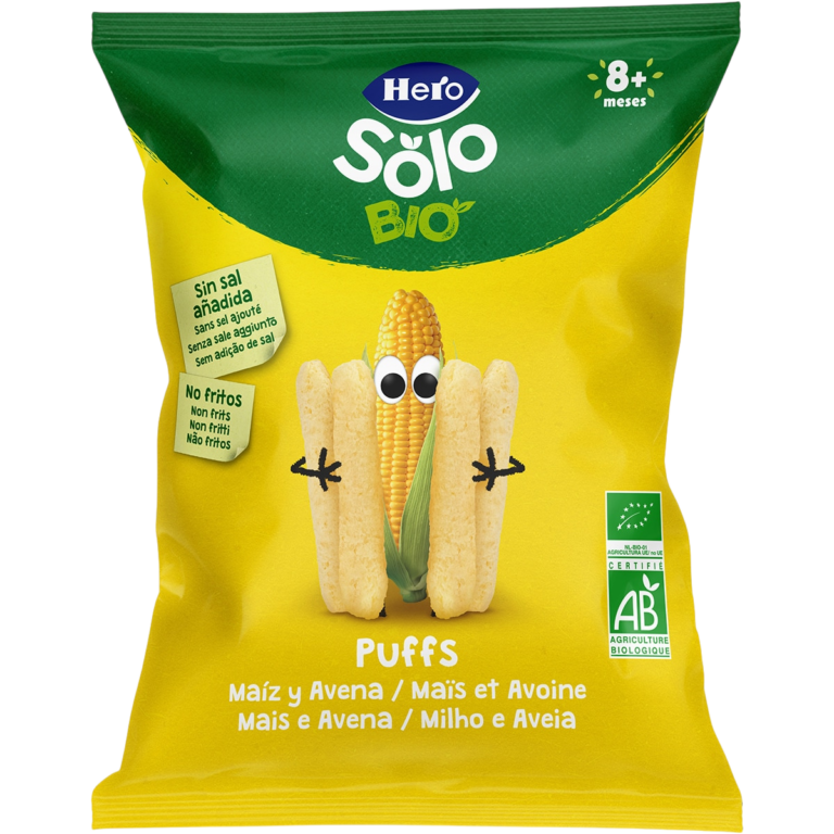 HERO SNACK BIO MILHO E AVEIA 25G