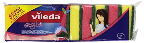 VILEDA ESPONJA + ESFREGÃO PACK 10UN