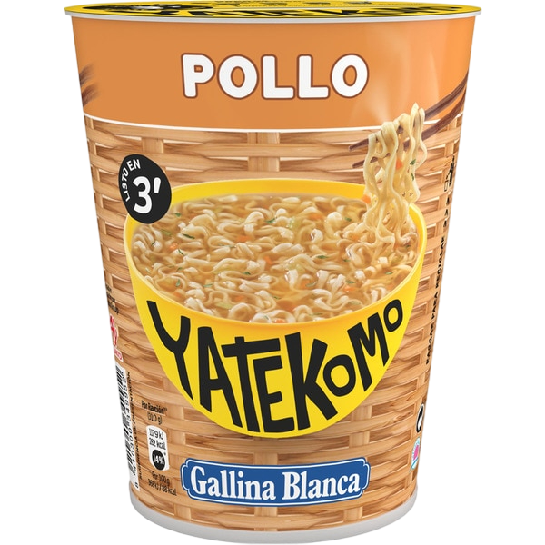 GALLINA BLANCA YATEKOMO POLLO VASO 60GR