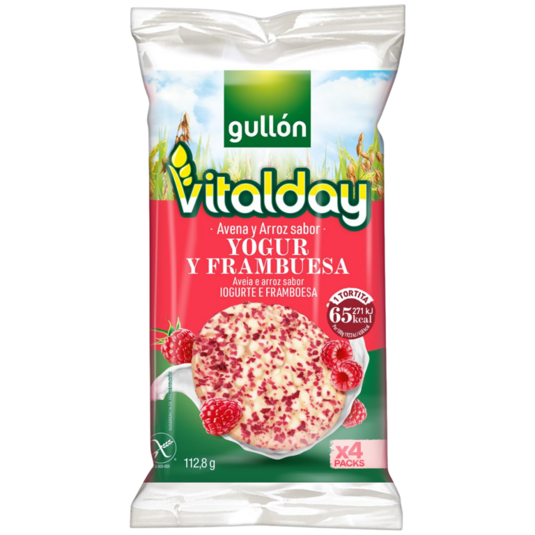 GULLON TORTITAS DE FRUTOS ROJOS/YOG 100