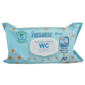 FRESHNESS PAPEL HIGIÉNICO HÚMEDO 80DS