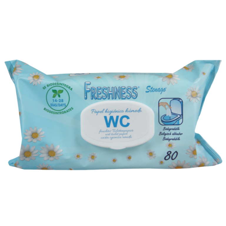 FRESHNESS PAPEL HIGIÉNICO HÚMEDO 80DS