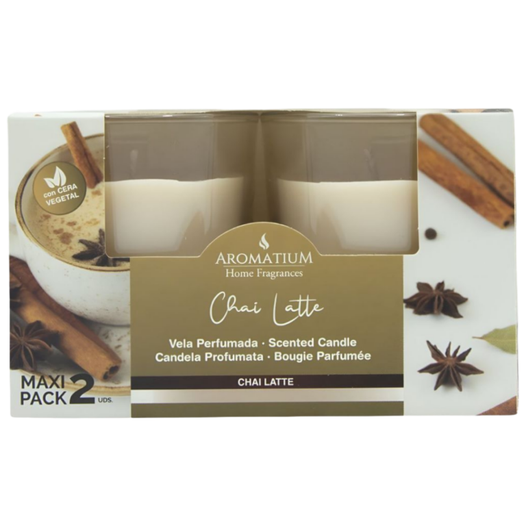 AROMATIUM CAJA 2 VASOS MAXI CHAI LATTE