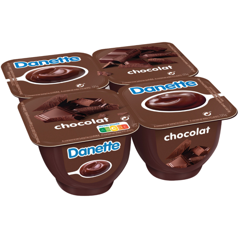 DANETTE CRÈME DESSERT CHOCOLAT 4X125G