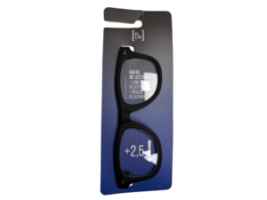 BE GAFAS LECTURA  + 2.50 NEGRAS