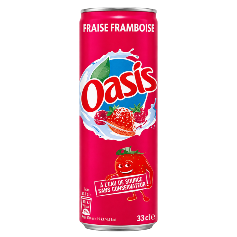 OASIS FRAISE FRAMBOISE 33CL