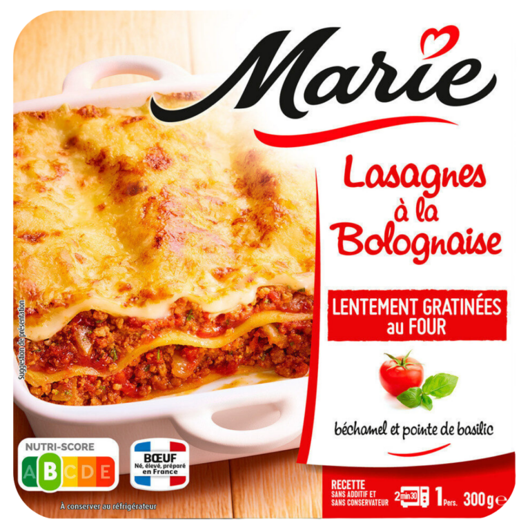 MARIE LASAGNES BOLOGNAISE 300G