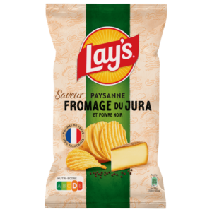 LAYS CHIPS PAYSANNE FROMAGE DU JURA 120G