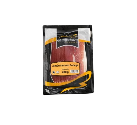 CAMPODULCE JAMÓN SERRANO BODEGA LON 200