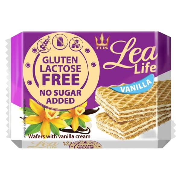 HAPPY LEA BARQUILLO VAINILLA S/GLUTEN 95G