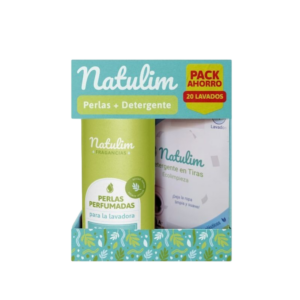 NATULIM PACK DETERGENTE NATURAL + PERLAS FLORAL