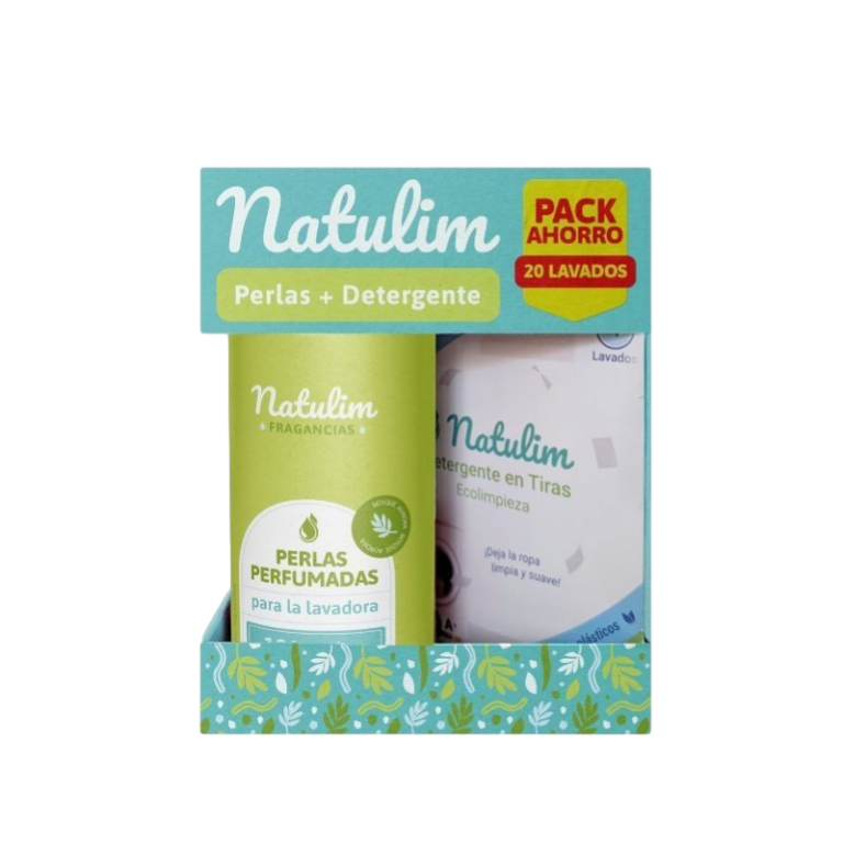 NATULIM PACK DETERGENTE+PERLAS FLORAL