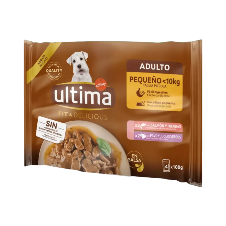 ULTIMA ADULTO MINI EN SALSA SALM Y PAVO