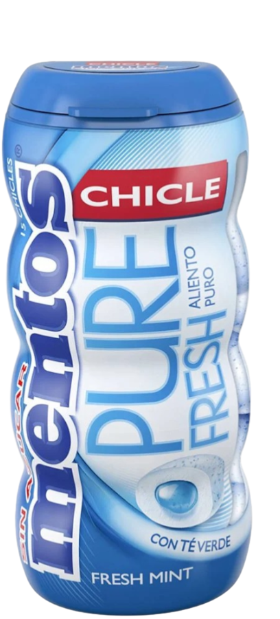 MENTOS PASTILHAS ELÁSTICAS DE MENTA 30G
