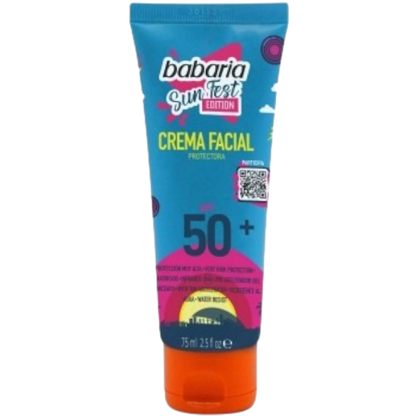 BABARIA CREMA FACIAL PROTEC SPF50+ 75M