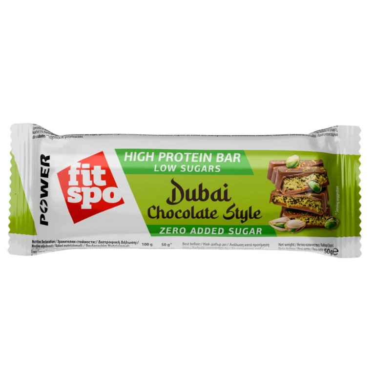 FITSPO BARRA DE PROTEÍNA CHOCO DUBAI 50G