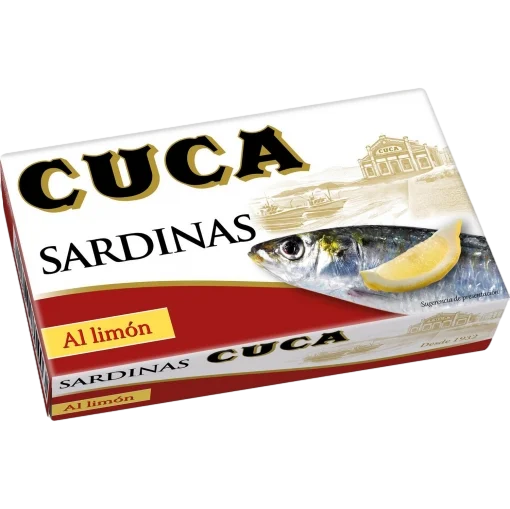 CUCA SARDINAS AL LIMON RR90- 85G