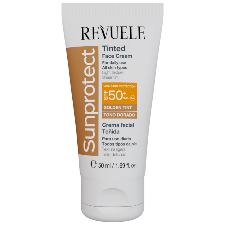 REVUELE PROTECTION VISAGE GOLDEN SPF50 50ML