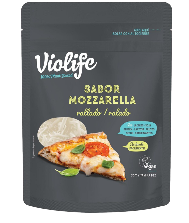 VIOLIFE GRATED MOZZARELLA 200G