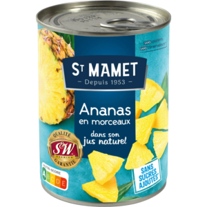 SAINT MAMET ANANAS EN TRANCHES 2X135G